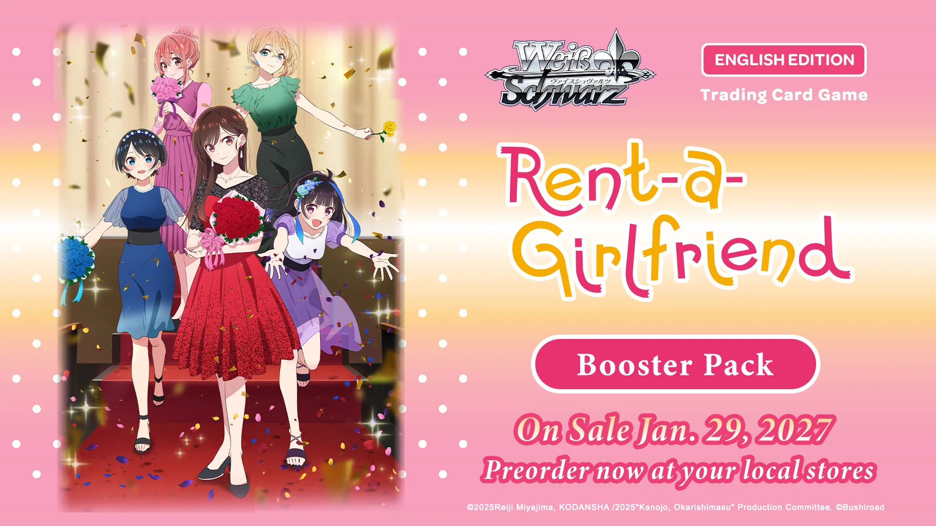 1920x1080_PO PRE-ORDER Weiss Schwarz: Rent-A-Girlfriend Vol.2 - ENGLISH Edition Booster Box - Image 1