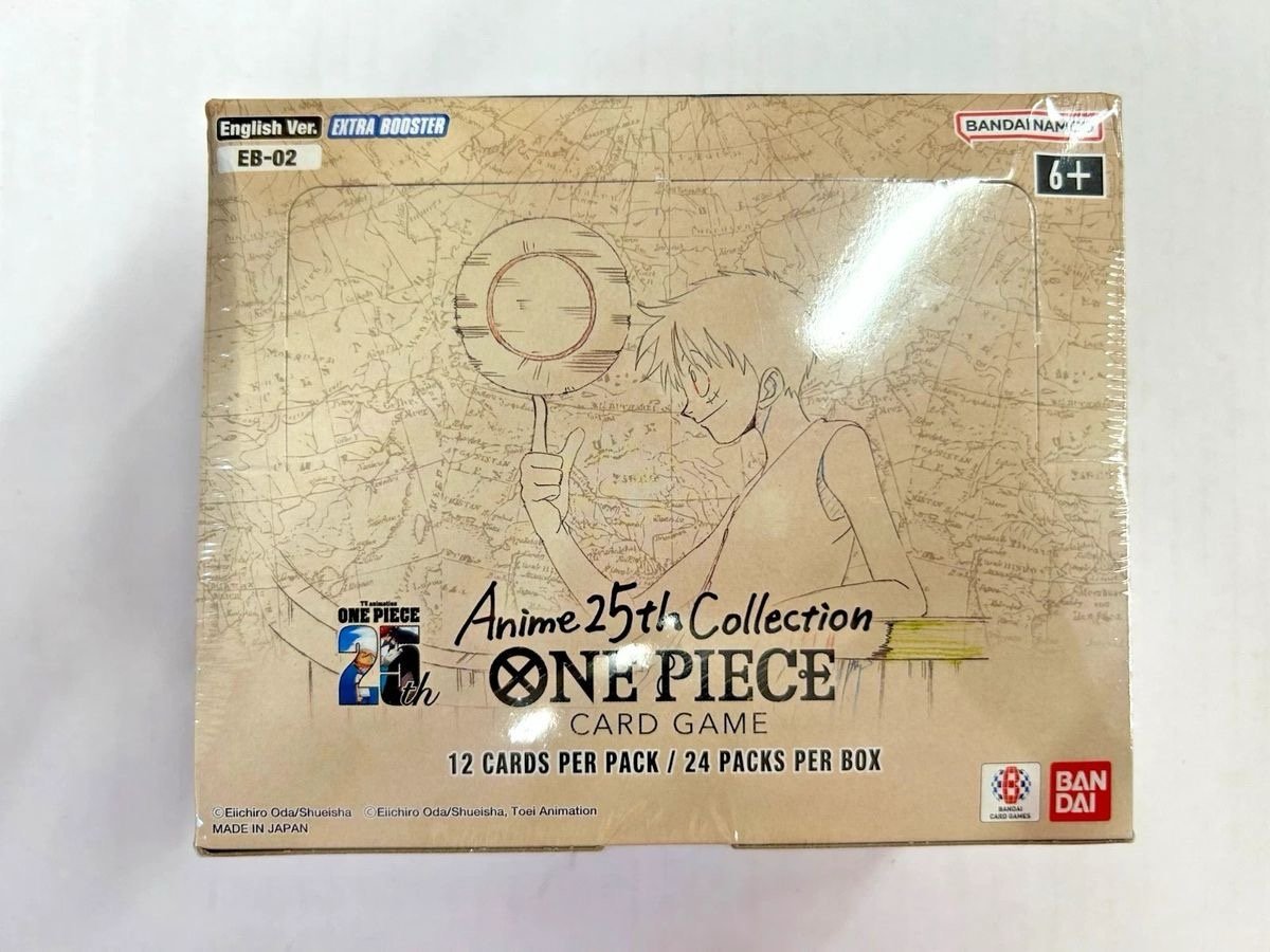 img_3752 ONE PIECE Extra Booster Anime 25th Collection Box ENGLISH TCG EB02 24Pack-Sealed - Image 1