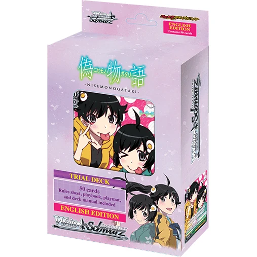 nisemonogatari-TD Weiss Schwarz: Nisemonogatari - English Edition Trial Deck - Image 1